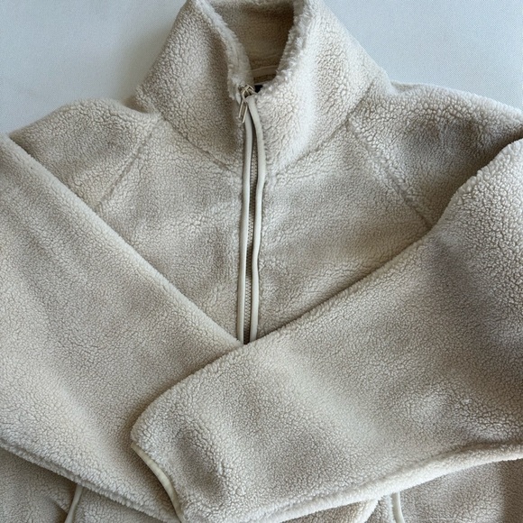 NWT Boohoo Oversized Teddy Zip Up Jacket - Picture 5 of 9